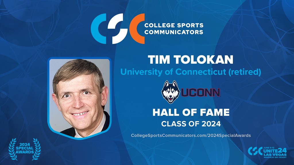 2024 Special Awards Salute: Tim Tolokan - CSC Hall of Fame